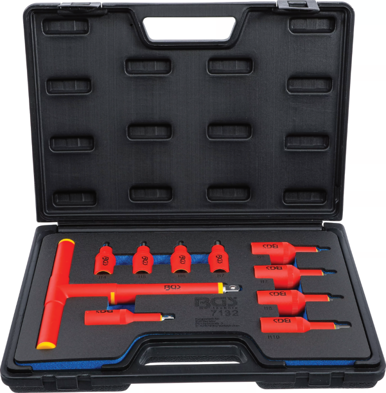 VDE Innen-6-kant. Bit Satz 3/8" & 1/2" 10-tlg.